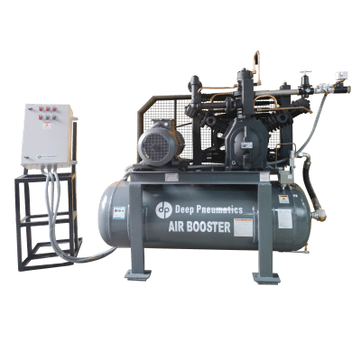Lubricated Reciprocating Booster Air Compressors - High Pressure - View 1