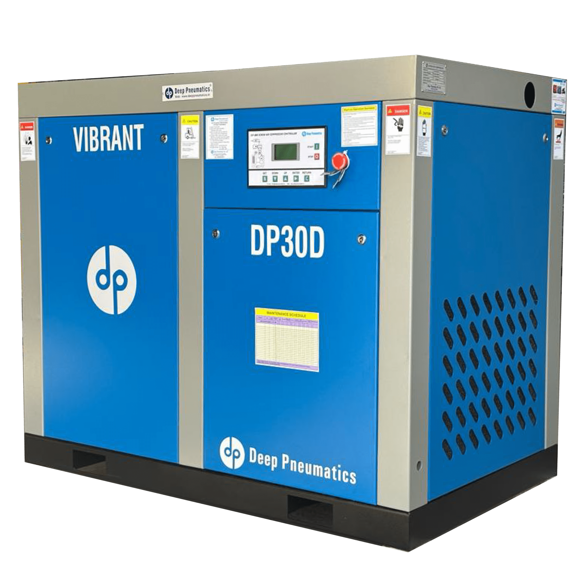 Oil Injected Screw Air Compressor Card 1