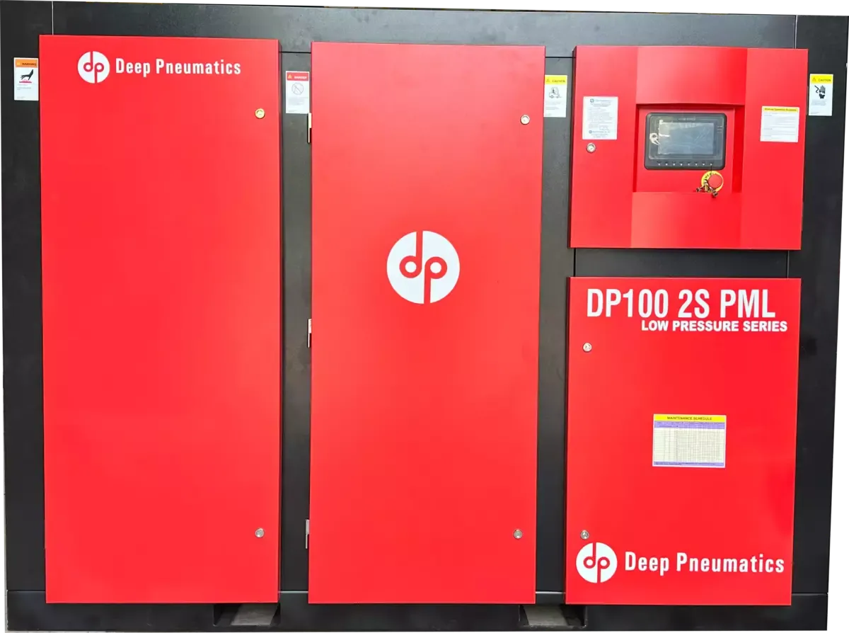 Low Pressure Screw Air Compressor Card 1