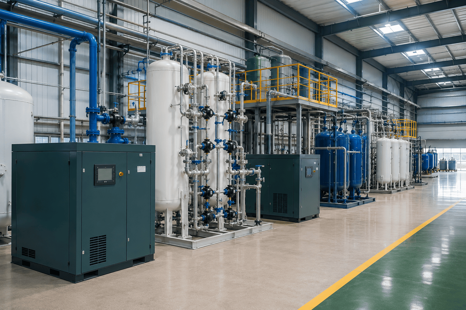 PSA Nitrogen Generation Plants