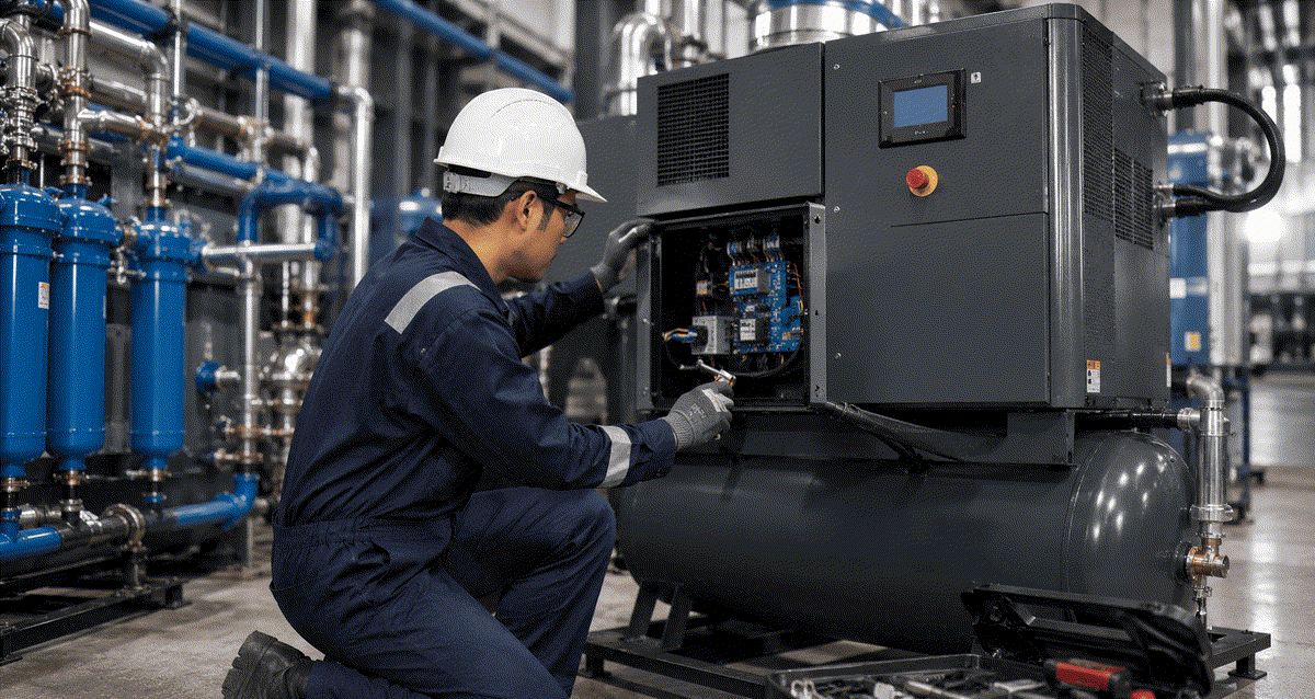 Why an AMC Matters for Industrial Air Compressors