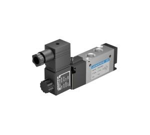 DS2-5/2 Single External Solenoid Pilot Operated with Spring Return