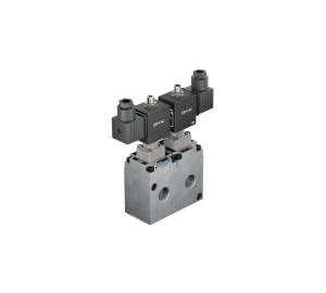 EL2 -5/2 Double Solenoid - Diaphragm Operated Poppet Seat