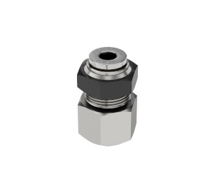 WM2-Bulk Head Female Connector (G-Thread) - Brass
