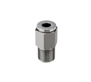 WM2-Male Connector (NPT Thread) - Brass