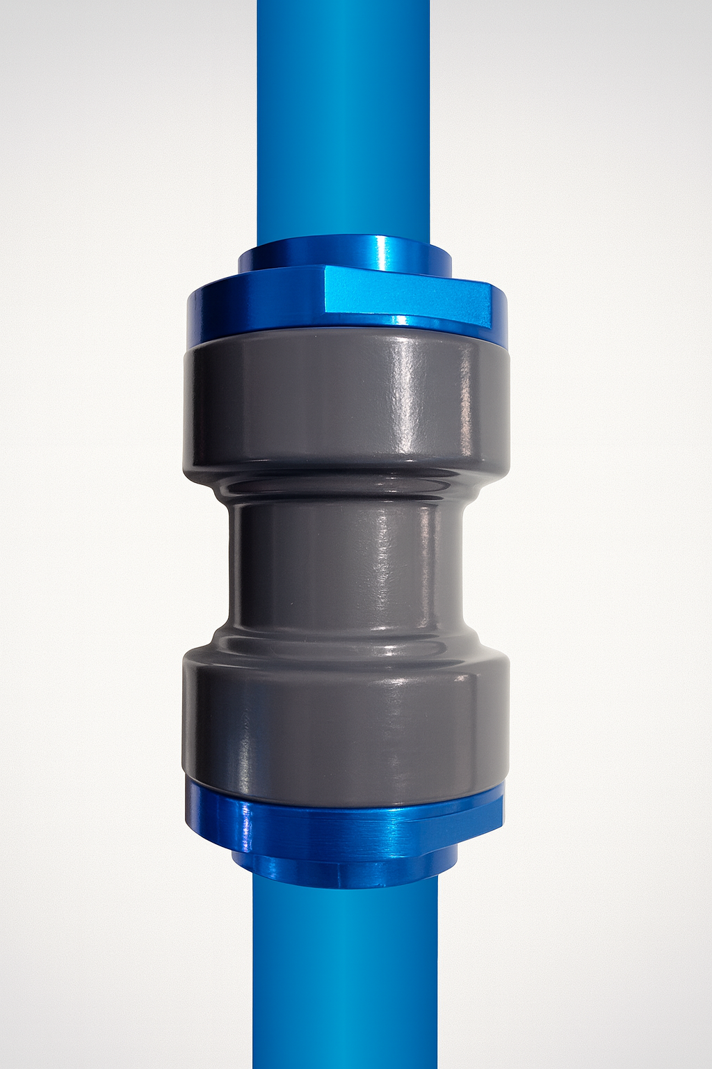 Modular Aluminium Piping Push Fit Al to Al